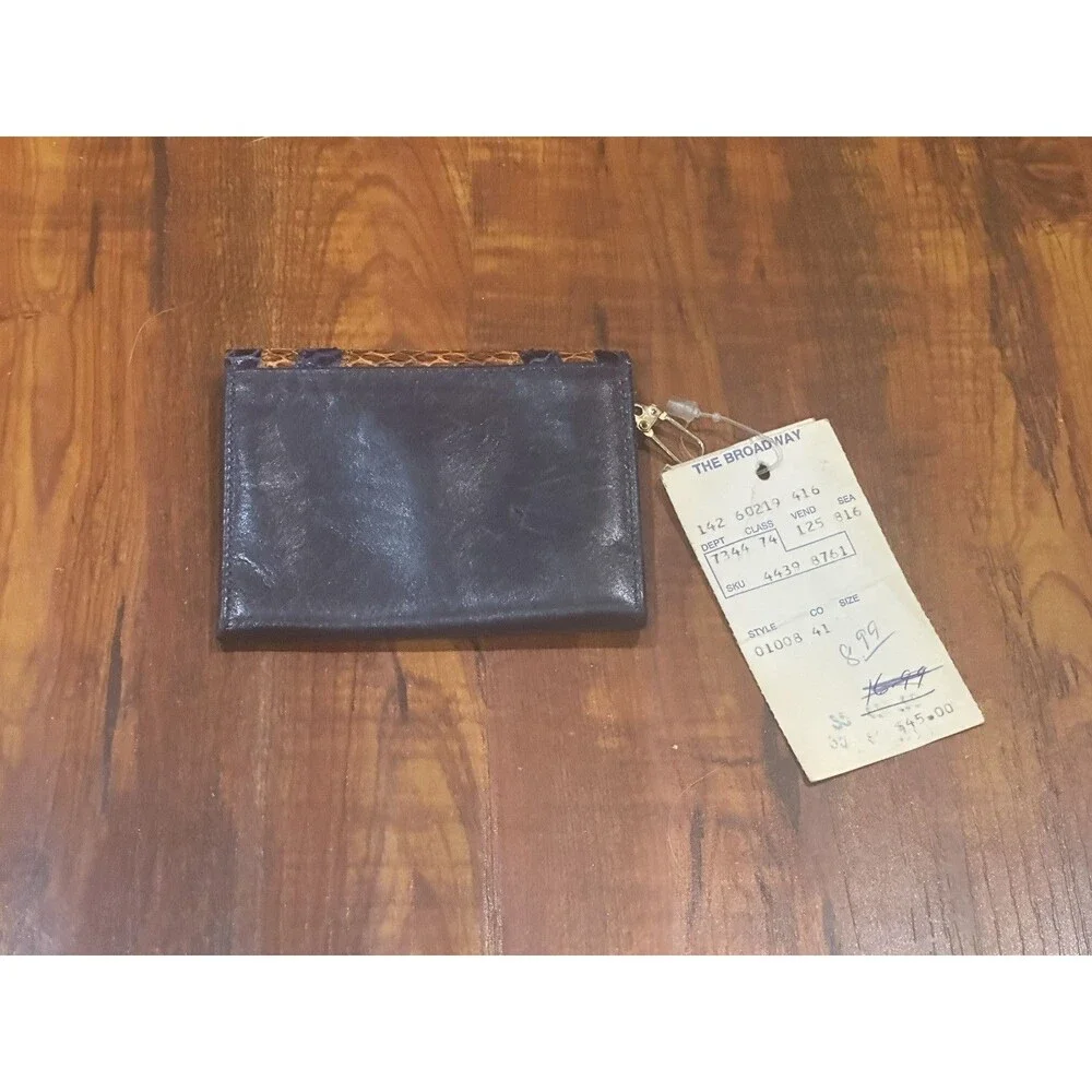 Gary’s of California Genuine Snake Leather 8-Ring Key Holder Case New with Tags!